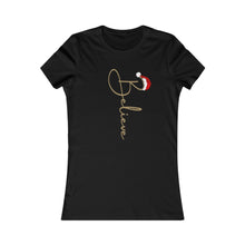 Load image into Gallery viewer, Believe Holiday - Women's Favorite Tee