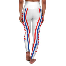 Load image into Gallery viewer, Buffalo Mafia Squad -White High Waisted Yoga Leggings