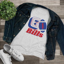 Load image into Gallery viewer, Go Bills! - Women's Triblend Tee