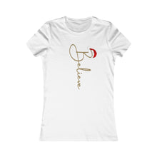 Load image into Gallery viewer, Believe Holiday - Women's Favorite Tee