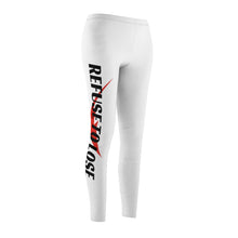 Load image into Gallery viewer, Refuse to lose - Women's Cut & Sew Casual Leggings