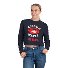Load image into Gallery viewer, Buffalo Mafia - Women's Cropped Sweatshirt
