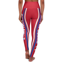 Load image into Gallery viewer, Buffalo Mafia Squad -Red High Waisted Yoga Leggings