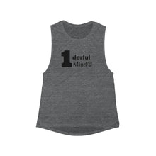 Load image into Gallery viewer, 1derful Mind - Women's Flowy Scoop Muscle Tank