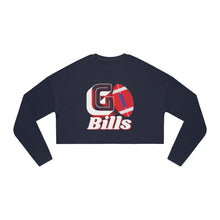 Load image into Gallery viewer, Go Bills! - Women's Cropped Sweatshirt