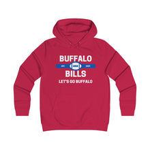 Load image into Gallery viewer, Let's Go Buffalo - Girlie College Hoodie