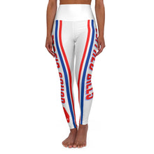 Load image into Gallery viewer, Buffalo Mafia Squad -White High Waisted Yoga Leggings