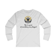 Load image into Gallery viewer, You're part of something way bigger! - Women's Fitted Long Sleeve Tee