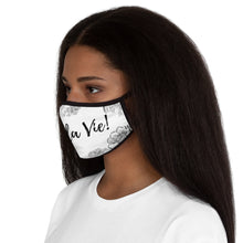 Load image into Gallery viewer, C'est la Vie - Fitted Polyester Face Mask