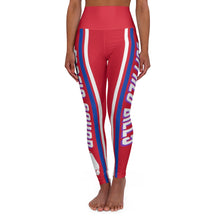 Load image into Gallery viewer, Buffalo Mafia Squad -Red High Waisted Yoga Leggings