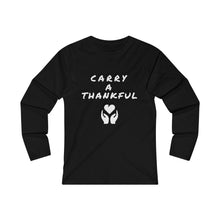 Load image into Gallery viewer, Carry a Thankful Heart - Women's Fitted Long Sleeve Tee