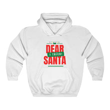 Load image into Gallery viewer, Dear Santa I Tried -  Unisex Heavy Blend™ Hooded Sweatshirt
