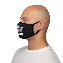 Load image into Gallery viewer, Wedding Support Squad - Fitted Polyester Face Mask
