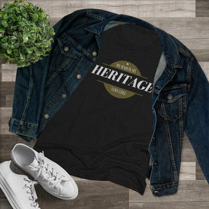 My Hair is my Heritage - Women's Triblend Tee