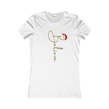 Load image into Gallery viewer, Believe Holiday - Women&#39;s Favorite Tee
