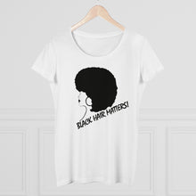 Load image into Gallery viewer, Black Hair Matters - Organic Women&#39;s Lover T-shirt
