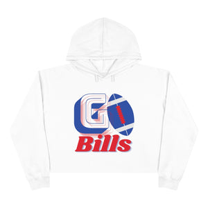 Go Bills! - Crop Hoodie