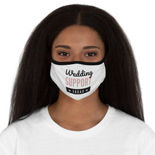 Load image into Gallery viewer, Wedding Squad - Fitted Polyester Face Mask
