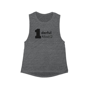 1derful Mind - Women's Flowy Scoop Muscle Tank