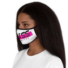 Load image into Gallery viewer, I miss your smile - Fitted Polyester Face Mask
