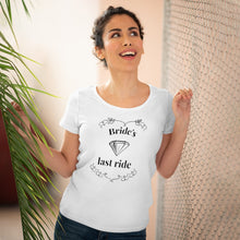 Load image into Gallery viewer, Bride&#39;s Last Ride - Organic Women&#39;s Lover T-shirt
