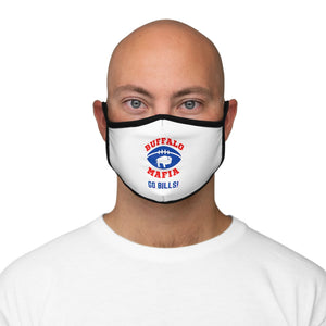 Bills Super Team, Super City, Super Bowl - Fitted Polyester Face Mask