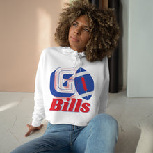 Load image into Gallery viewer, Go Bills! - Crop Hoodie
