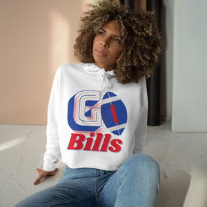 Go Bills! - Crop Hoodie