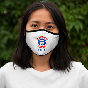 Bills Super Team, Super City, Super Bowl - Fitted Polyester Face Mask